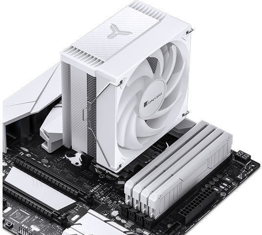 Jonsbo CR-1000 EVO CPU Kühlung für Socket 115x / 1700 / AM4 / AM5 mit ARGB Beleuchtung Weiß