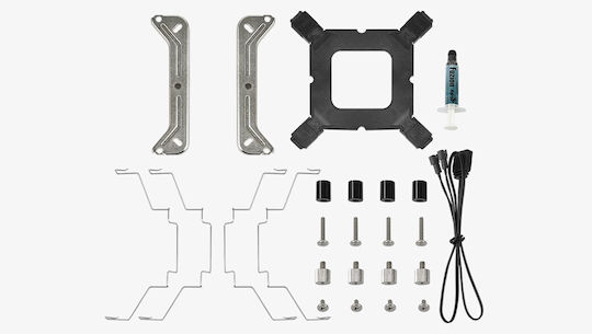 Aerocool AEROPGSRIME4-ARGP-4P CPU Cooling Fan with ARGB for AM4/AM5/1200/1700 Socket