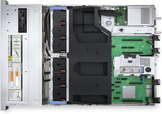 Dell PowerEdge R750xs (Xeon Silber 4310/16GB DDR4/960GB SSD/OCP SFP+/H74/ohne Betriebssystem)
