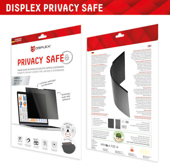 Displex Bildschirm-Filter für Laptop 15"