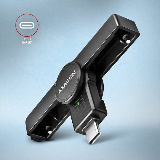 Axagon Pocketreader Id Card Reader Type-C
