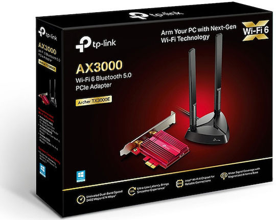 TP-LINK Archer TX3000E Wireless Card Wi‑Fi 6 (3000Mbps) PCI-e Card