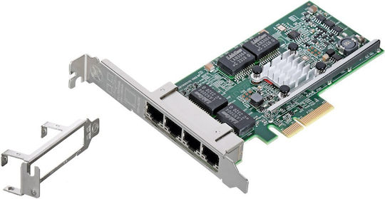 Broadcom BCM5719-4P Ενσύρματη Κάρτα Δικτύου Gigabit (1Gbps) Ethernet PCI-e