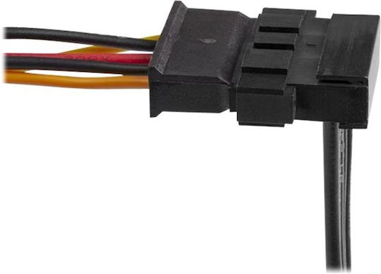 StarTech 15-Pin Sata - 15-Pin Sata Cable 0.4m Μαύρο PYO4SATA
