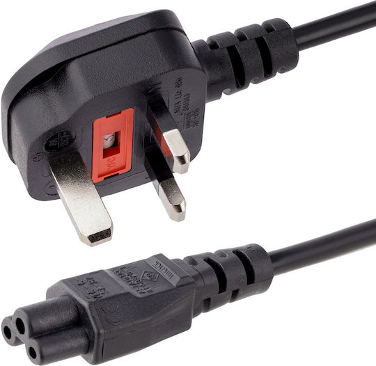 StarTech - IEC C5 Cable 1m Black (PXTNB3SUK1M)