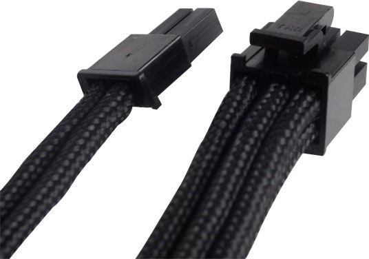 Silverstone 8-Pin PCIe - 6+2 Pin PCIe Cable 0.25m Μαύρο SST-PP07-PCIB
