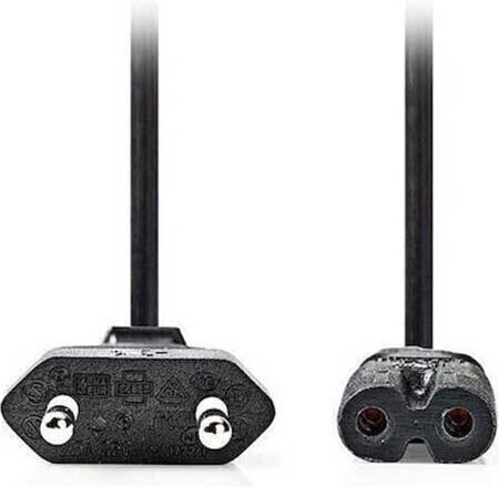 Valueline Euro - IEC C7 Kabel 2m Schwarz (140-4799)