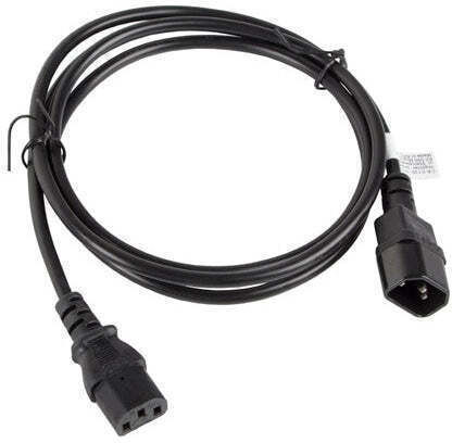 Lanberg IEC C13 - IEC C14 Cable 1.8m Black (CA-C13E-11CC-0018-BK)