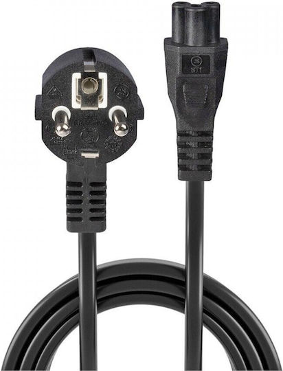 Lindy Schuko - IEC C13 Cable 2m Μαύρο 30405