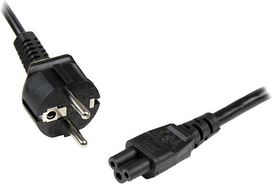 StarTech Schuko - IEC C5 Kabel 1m Schwarz (PXTNB3SEU1M)