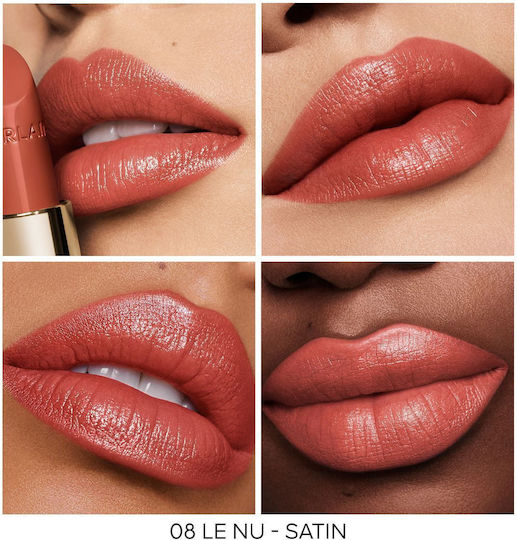 Guerlain Rouge G Klassischer Lippenstift Nachfüllen Satin 08 3,5gr