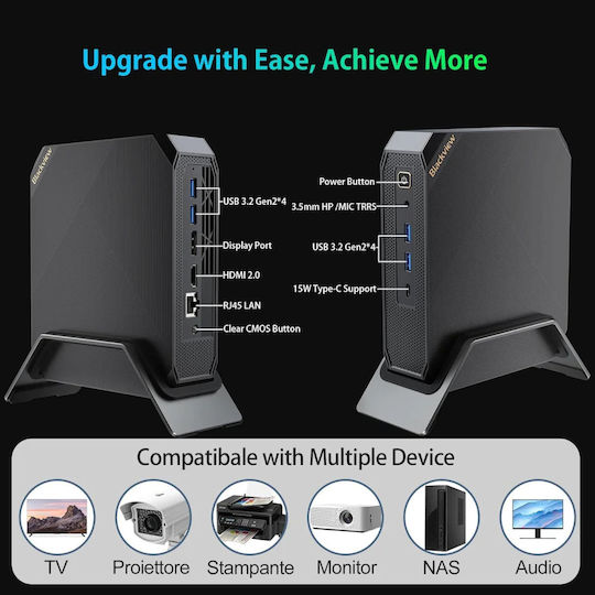 BlackView MP200 Mini PC (Core i9-11900H/16GB DDR4/512GB SSD/W11 Pro)