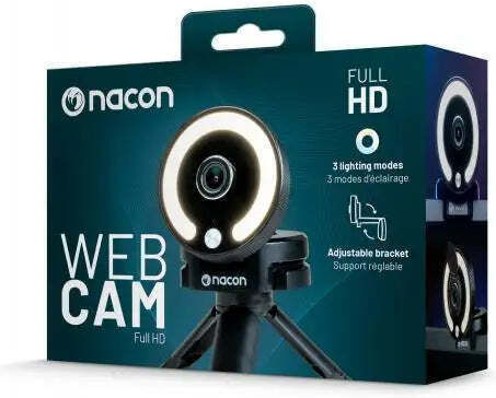 Nacon Уеб камера Full HD 1080p Черен