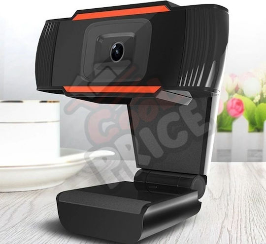 PR-7201 Web Camera HD 720p Ασημί CO-PR-7201