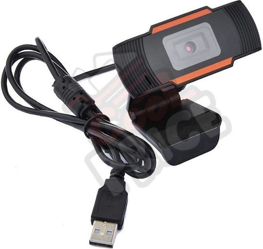 PR-7201 Web Camera HD 720p Ασημί CO-PR-7201