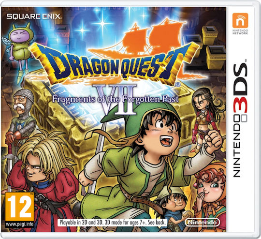 Dragon Quest VII Fragments of the Forgotten Past 3DS Game