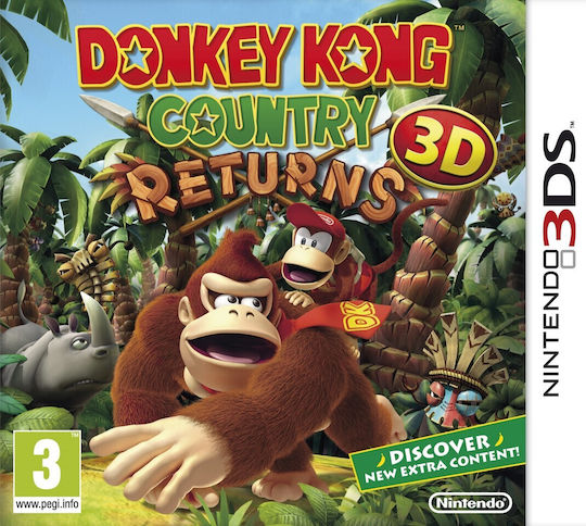 Donkey Kong Country Returns Nintendo Selects Edition 3DS Game
