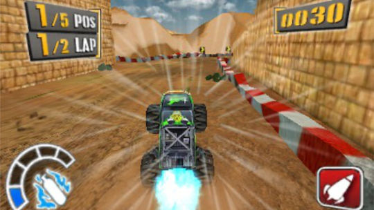 Monster 4x4 3D 3DS Game