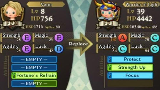 Theatrhythm Final Fantasy 3DS Game