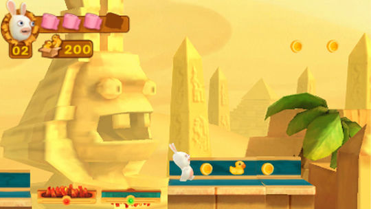 Rabbids Travel in Time 3D 3DS Game