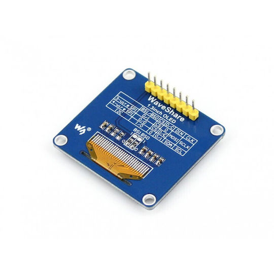 Waveshare 128x64 OLED Vertical Headers Οθόνη OLED 1.3"