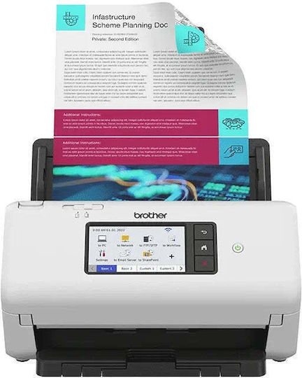 Brother ADS-4700W Sheetfed Scanner A4 with Wi-Fi