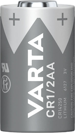 Varta Μπαταρία Λιθίου 1/2 AA 3V Βιομηχανική Li-SOCl2 (Όχι για Φόρτιση) 1τμχ