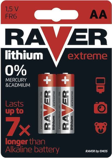 Emos Extreme Lithium Battery AA 1.5V 2pcs