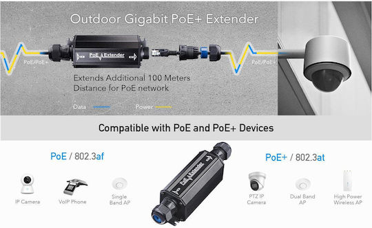 Cudy POE15 PoE+ Repeater