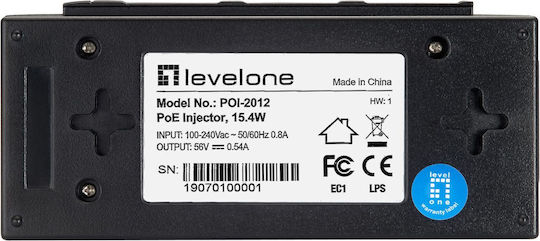 Level One POI-2012 PoE Injector