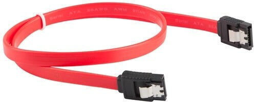 Lanberg 7-Pin SATA III to 7-Pin SATA III Cable 50cm Red (CA-SASA-14CU-0050-R)