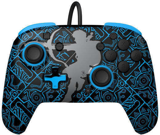 PDP Rematch Glow Wired Gamepad for Switch Sheikah Shoo