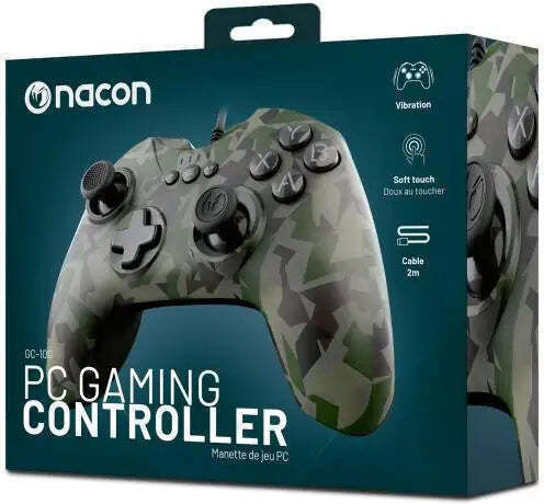 Nacon GC-100 Wired Gamepad for PC Green