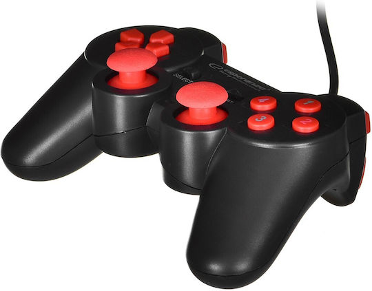 Vakoss GP-4705BK Безжичен Gamepad за PC / PS3 / Xbox Series Черен