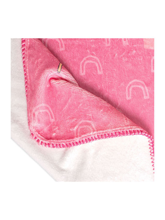 HappyFriday Blanket Cot Pink 110x140cm.