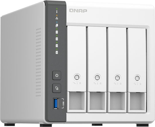 QNap TS-433-4G NAS с 4 слота за HDD/SSD