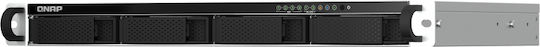 QNap TS-464eU NAS Rack με 4 θέσεις για HDD/M.2/SSD και 2 θύρες Ethernet