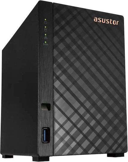 Asustor Drivestor 2 Lite (AS1102TL) NAS Кула с 2 слота за HDD