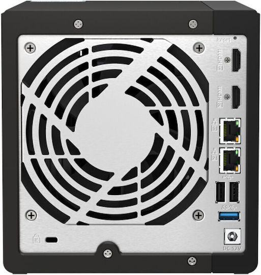 QNap TS-453E NAS με 6 θέσεις για HDD/M.2/SSD και 2 θύρες Ethernet