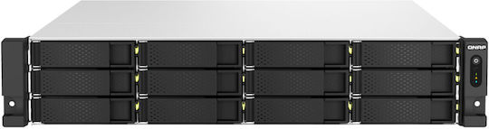 QNap TS-H1887XU-RP-E2336-32G NAS Rack με 18 θέσεις για HDD/SSD και 2 θύρες Ethernet