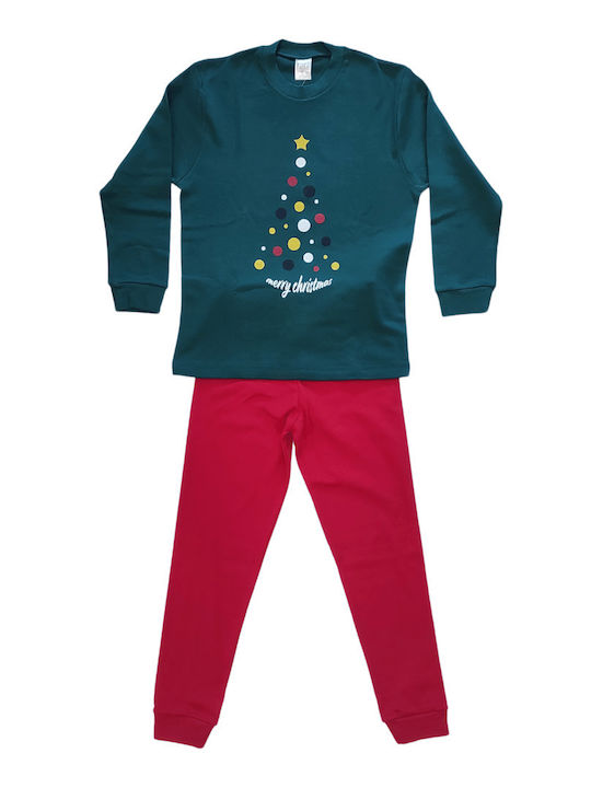 Pretty Baby Kids Pyjamas Winter Cotton GREEN