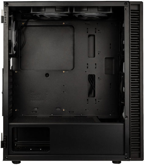 Kolink Observatory HF Plus Glass ARGB Gaming Midi Tower Κουτί Υπολογιστή με Πλαϊνό Παράθυρο Μαύρο