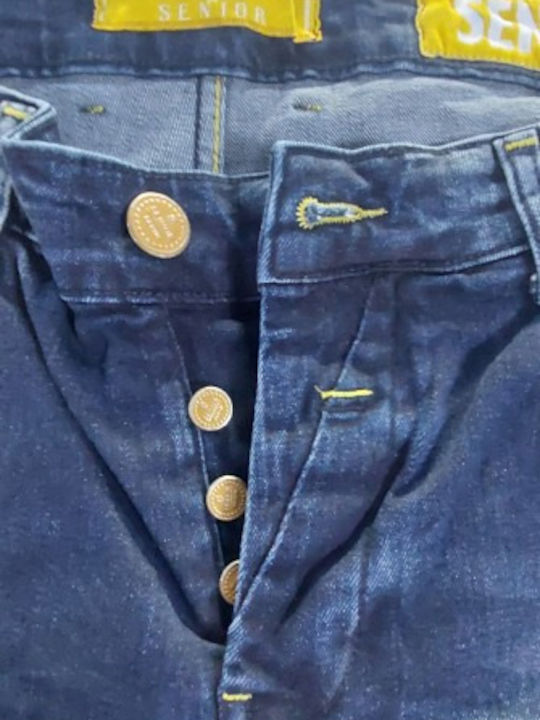 SEN-203 Men's Jeans Pants Blue