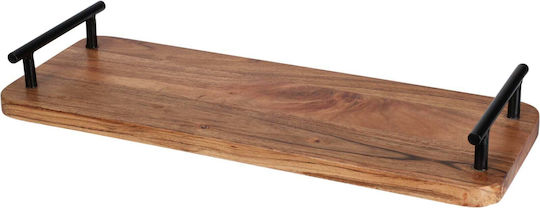 Excellent Houseware Μεταλλικός Δίσκος Σερβιρίσματος 40x15x5cm