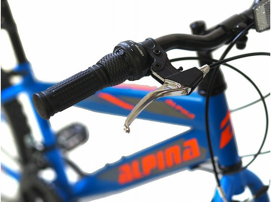 Alpina Alpha Mtb 26" 2022 Albastru Bicicletă De Munte Cu 21 Nivele De Viteză