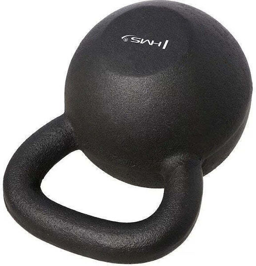 HMS Kettlebell aus Gusseisen 8kg Schwarz