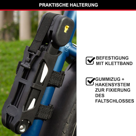 Master Lock mit Schlüssel Schwarz