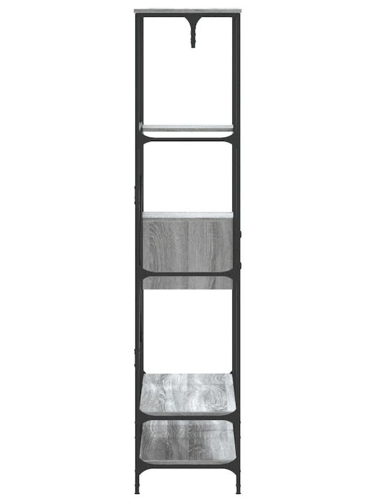 vidaXL Floor Garment Rack made of Wood Gray 97x40x180cm