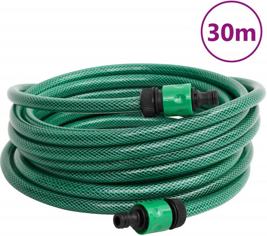 vidaXL Wheeled Garden Hose Reel for Hose up to 30m with Rewind Handle