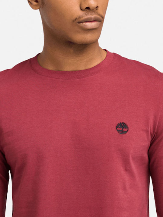 Dunstan River Long Sleeve Red Blouse